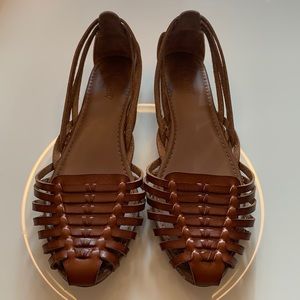 J Crew Huaraches Leather Sandals